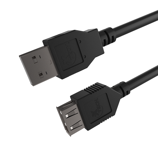 ▷ Xtech Cable USB Tipo C Macho a USB 2.0 A Trenzado 1.8 Metros (XTC-511) ©